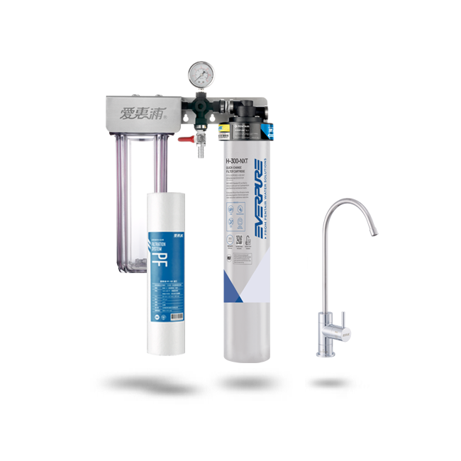愛惠浦淨水器、濾水器產品 - PurVive® Duo-H300NXT整合式淨水設備-雙管