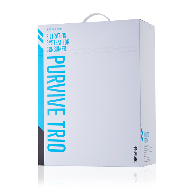 愛惠浦淨水器、濾水器產品 - PurVive Trio-EF1500整合式淨水設備-三管