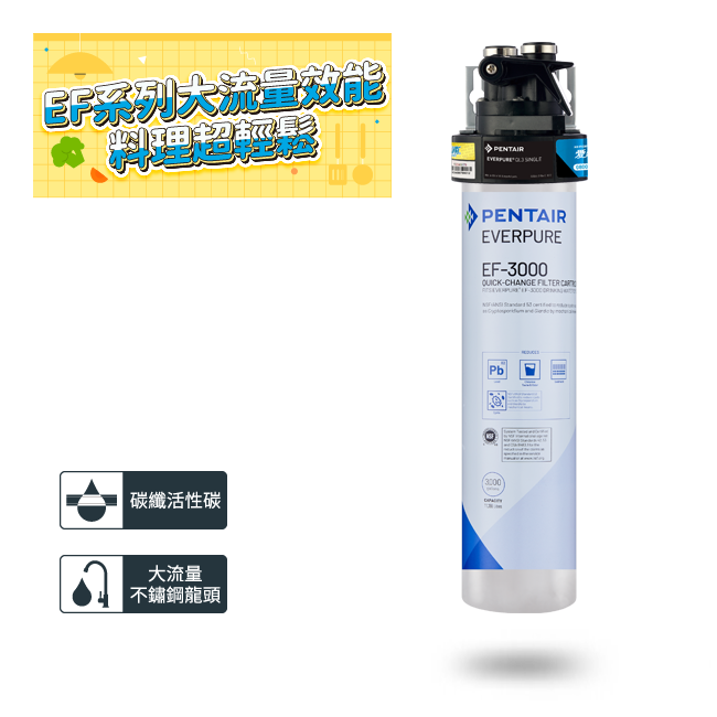 PurVive-EF3000淨水設備 濾水器淨水設備